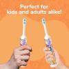 imageBrush Buddies Battery Powered Toothbrush Featuring Squishmallows Oscillating 360 Degree Cleaning Power Soft Rounded Bristles Electric Toothbrush for Adults Battery ToothbrushOscillating Toothbrush