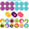 imageFashion Angels Squishmallows NoSew Blanket Kit Set Includes Assorted Polar Fleece Squares Ideal Craft Activity for Girls ampamp Boys