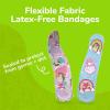 imageSquishmallow First Aid Kit Travel Essentials with Antiseptic Wipes Cute Bandaids Variety Pack for Kids LatexFree Gauze Pads and Bandages in Tin Case 33PC33PC First Aid Kit