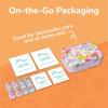 imageSquishmallow First Aid Kit Travel Essentials with Antiseptic Wipes Cute Bandaids Variety Pack for Kids LatexFree Gauze Pads and Bandages in Tin Case 33PC33PC First Aid Kit