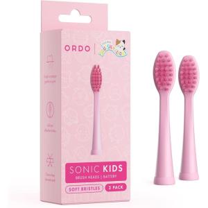imageSquishmallows 2 Replacement Brush Heads for Battery Toothbrush Soft Bristles Gift for Kids Aged 4 Years and Up AuggieAuggie