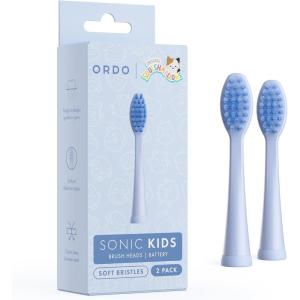imageSquishmallows 2 Replacement Brush Heads for Battery Toothbrush Soft Bristles Gift for Kids Aged 4 Years and Up AuggieSamir