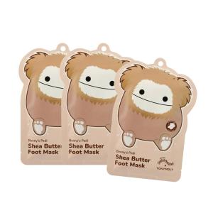 imageTONYMOLY x Squishmallow Benny Pedi Shea Butter Foot Mask Hydrating ampamp Moisturizing Foot Care Set of 3Foot Mask Set