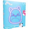 imageFizz Creations Squishmallows Fifi The Fox Neon Wall Light  Officially Licensed Squishmallows Merchandise  USB Powered  Vibrant Pink Neon Light  Wall Mount Options