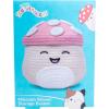 imageFizz Creations Squishmallows Malcolm the Mushroom Woven Storage Basket With Lid  85 Inches Tall  Officially Licensed Squishmallows Merchandise Mushroom Squishmallow