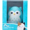 imageFizz Creations Squishmallows Mood Light  Winston The Owl USB or Battery Operated Night Light Mood Lamp Soft Silicon Design Touch Sensitive Pad Officially Licensed Squishmallows Merchandise