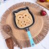 imageFizz Creations Squishmallows Winston the Owl Pancake Pan  Officially Licensed Squishmallows Merchandise  Secure Handle  Shaped Nonstick Pan  Winston the Owl