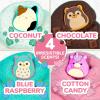 imageOriginal Squishmallows Hans The Hedgehog Premium Chocolate Scented Slime 8 oz with 2 Fun Slime Add Ins Great 6 Year Old Toys4Pack