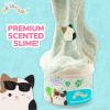 imageOriginal Squishmallows Hans The Hedgehog Premium Chocolate Scented Slime 8 oz with 2 Fun Slime Add Ins Great 6 Year Old ToysCam Coconut Scent