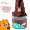 imageOriginal Squishmallows Hans The Hedgehog Premium Chocolate Scented Slime 8 oz with 2 Fun Slime Add Ins Great 6 Year Old ToysHans Chocolate Scent