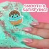 imageSquishmallows Pyle The Mushroom Premium Grape Scented Slime 8 oz 3 Fun Slime Add Ins Great Toys for 6 Year OldsMaya Ice Cream