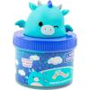 imageSquishmallows Pyle The Mushroom Premium Grape Scented Slime 8 oz 3 Fun Slime Add Ins Great Toys for 6 Year OldsTatiana Blue Raspberry