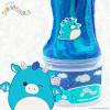 imageSquishmallows Pyle The Mushroom Premium Grape Scented Slime 8 oz 3 Fun Slime Add Ins Great Toys for 6 Year OldsTatiana Blue Raspberry