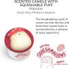 imageStudio Oh x Squishmallow Patty Mooody Strawberry Swirl Scented Candle 12 oz Sweet Strawberry Warm Vanilla Citrus Freesia and Crisp Apple Reusable Decorative JarMalcolm Misty Mintberry Meadow