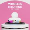 imageiJoy Squishmallows Bluetooth Earbuds with Charging Case Wireless Headphones with Builtin Mic  Up to 30 Hours Playtime  Squishmallows Gifts for Girls Boys Women Men and All Squish Squad Fans