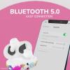 imageiJoy Squishmallows Bluetooth Earbuds with Charging Case Wireless Headphones with Builtin Mic  Up to 30 Hours Playtime  Squishmallows Gifts for Girls Boys Women Men and All Squish Squad Fans