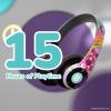 imageiJoy Squishmallows Bluetooth OverEar Headphones Wireless Foldable Headset Squishmallows Gifts for Girls Boys Women Men and All Squish Squad FansTeal