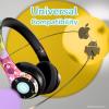 imageiJoy Squishmallows Bluetooth OverEar Headphones Wireless Foldable Headset Squishmallows Gifts for Girls Boys Women Men and All Squish Squad FansTeal