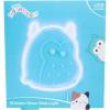 imageFizz Creations Squishmallows Winston The Owl Wall Light  Officially Licensed Squishmallows Merchandise  USB Powered  Vibrant Blue Neon Light  Wall Mount Options