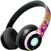 imageiJoy Squishmallows Bluetooth OverEar Headphones Wireless Foldable Headset Squishmallows Gifts for Girls Boys Women Men and All Squish Squad FansTeal