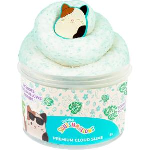 imageOriginal Squishmallows Hans The Hedgehog Premium Chocolate Scented Slime 8 oz with 2 Fun Slime Add Ins Great 6 Year Old ToysCam Coconut Scent