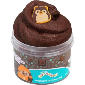 imageOriginal Squishmallows Hans The Hedgehog Premium Chocolate Scented Slime 8 oz with 2 Fun Slime Add Ins Great 6 Year Old ToysHans Chocolate Scent