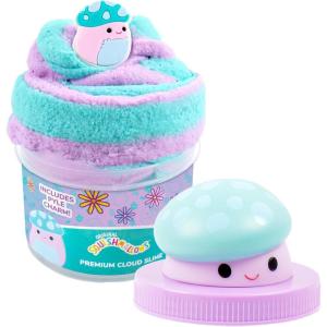 imageSquishmallows Pyle The Mushroom Premium Grape Scented Slime 8 oz 3 Fun Slime Add Ins Great Toys for 6 Year OldsPyle Grape