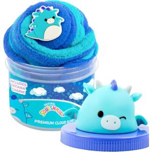 imageSquishmallows Pyle The Mushroom Premium Grape Scented Slime 8 oz 3 Fun Slime Add Ins Great Toys for 6 Year OldsTatiana Blue Raspberry