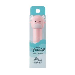 imageTONYMOLY x Squishmallows Archie the Axolotl Rose Quartz Gua Sha Facial Massage Tool for Sculpting and ToningArchie Lip Treatment