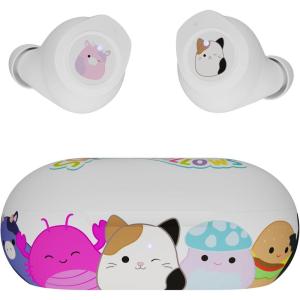 imageiJoy Squishmallows Bluetooth Earbuds with Charging Case Wireless Headphones with Builtin Mic  Up to 30 Hours Playtime  Squishmallows Gifts for Girls Boys Women Men and All Squish Squad Fans