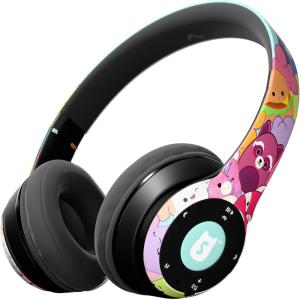 imageiJoy Squishmallows Bluetooth OverEar Headphones Wireless Foldable Headset Squishmallows Gifts for Girls Boys Women Men and All Squish Squad FansTeal