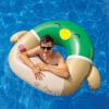 imageBigMouth x Squishmallows Avery The Duck Pool Float  42 Inch Inflatable Lounge with Cupholder  Soft Durable Collectible Pool Float for Kids and Adults  Build Your Poolside Squish Squad