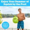 imageBigMouth x Squishmallows Squishmallows Charles The Pickle Beach Bobber  Adorable Floating Character for Pool and Beach Fun  Lightweight Easy to Inflate Collectible Summer Toy