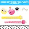 imageBigMouth x Squishmallows Squishmallows Charles The Pickle Beach Bobber  Adorable Floating Character for Pool and Beach Fun  Lightweight Easy to Inflate Collectible Summer Toy
