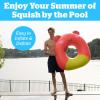 imageBigMouth x Squishmallows Squishmallows Obu The Frog 36 Inch Ring Pool Float  Collectible Inflatable for Relaxing and Splashing  Soft Durable and Easy to Inflate