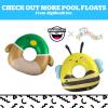 imageBigMouth x Squishmallows Waverly The Butterfly Pool Float  42 Inch Inflatable Lounge with Cupholder  Soft Durable Collectible Pool Float for Kids and Adults  Build Your Poolside Squish Squad