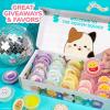imageOriginal Squishmallows Ultimate Compounds Set 25Pack Scented Glitter Slimes Slime Party Favors for Kids Slime Bulk Kids Party Favors Goodie Bags Mini Squishmallows Mini Slime Sludge ToysSquishmallows Slime 25 PK