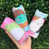 imageTop Trenz Squishmallows Flippin Cute Reversible Water Wiggler Sensory Plush Water Snake with Patty The Cow and Avery The Duck Classroom Fidget Toy ampamp Party Favors 1 Water Wiggler ToyFrog  Malcolm Mushroom