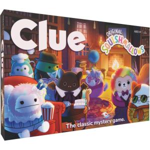 imageCLUE Squishmallows Board Game Official Squishmallows Merchandise  Collectible Clue Game Featuring Cam Emily Leonard Lola and More
