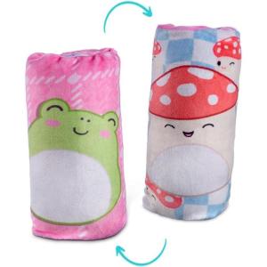 imageTop Trenz Squishmallows Flippin Cute Reversible Water Wiggler Sensory Plush Water Snake with Patty The Cow and Avery The Duck Classroom Fidget Toy ampamp Party Favors 1 Water Wiggler ToyFrog  Malcolm Mushroom