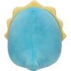 imageSquishmallows Original 12Inch Braedon Teal Triceratops with Heart Eye Patch  Official Jazwares Large Plush