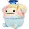 imageSquishmallows Original 12in Lemus The Grey Elephant with Graduation Cap  Official Jazwares Plush MediumSizedBlue Bigfoot