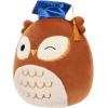 imageSquishmallows Original 12in Lemus The Grey Elephant with Graduation Cap  Official Jazwares Plush MediumSizedBrown Owl