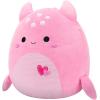 imageSquishmallows Original 12in Scarlet The Red Strawberry with Glasses and Flower Pin  Official Jazwares Plush MediumSizedPink Loch Ness Monster