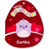 imageSquishmallows Original 12in Scarlet The Red Strawberry with Glasses and Flower Pin  Official Jazwares Plush MediumSizedPurple Seahorse