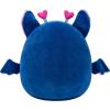imageSquishmallows Original 14in Milan The Navy Blue Fruit Bat with Heart Headband  Official Jazwares Plush LargeBlue Fruit Bat