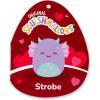 imageSquishmallows Original 8in Fitzy The Green Goblin Holding Fuzzy Heart  Official Jazwares Valentine Plush LittlePurple Monster