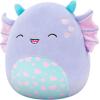 imageSquishmallows Original 8in Fitzy The Green Goblin Holding Fuzzy Heart  Official Jazwares Valentine Plush LittlePurple Monster