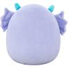 imageSquishmallows Original 8in Fitzy The Green Goblin Holding Fuzzy Heart  Official Jazwares Valentine Plush LittlePurple Monster