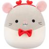 imageSquishmallows Original 14in Milan The Navy Blue Fruit Bat with Heart Headband  Official Jazwares Plush LargeGrey Rat